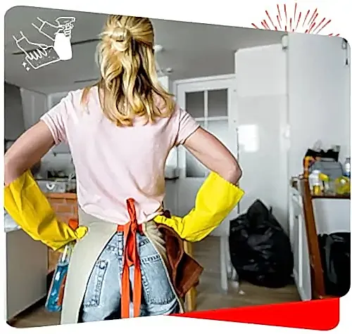 Professional house cleaning service by Sweepy Maids for a spotless, sanitized home. Reliable and affordable cleaning solutions.