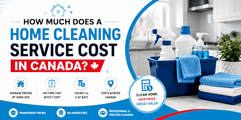 Cleaning supplies on a kitchen counter with towels and spray bottles.