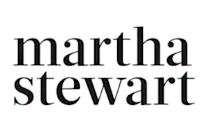 Martha Stewart logo in black text on a white background.
